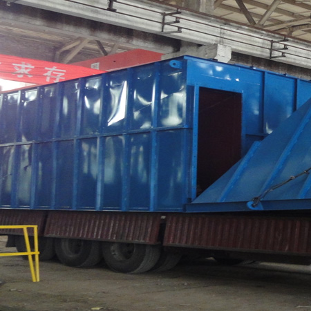 有機肥廠造粒、風(fēng)選、包裝工序DMC-120除塵器已發(fā)貨