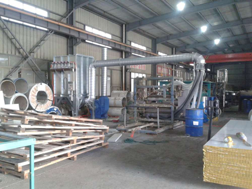 河間巖棉廠定購(gòu)的巖棉生產(chǎn)線布袋除塵器已發(fā)貨 河間巖棉廠定購(gòu)的巖棉生產(chǎn)線布袋除塵器已發(fā)貨